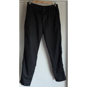 COS Pants Men Size L Black Solid Casual Straight Trousers Minimalist Slim